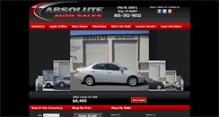 Desktop Screenshot of absoluteautosalesutah.com